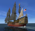 FSX Ship Of The Line Sovereign of the Seas From 17th Century